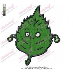 Vegetable Embroidery Design 08